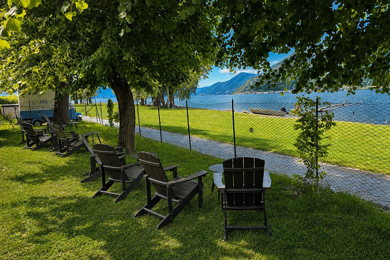 Bar und Restaurant im The Camp am Lago Maggiore - Ansicht 4