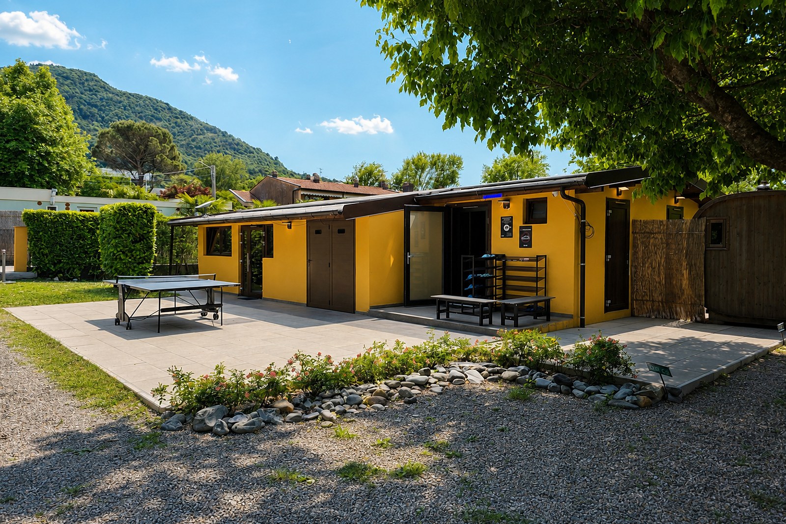 Sanitaerhaus im The Camp am Lago Maggiore - Ansicht 2