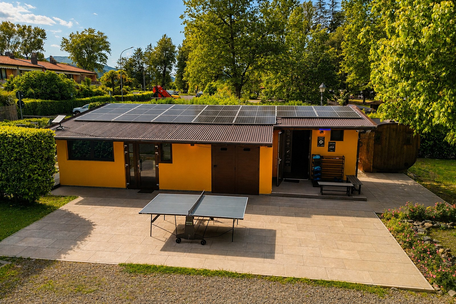Sanitaerhaus im The Camp am Lago Maggiore - Ansicht 1