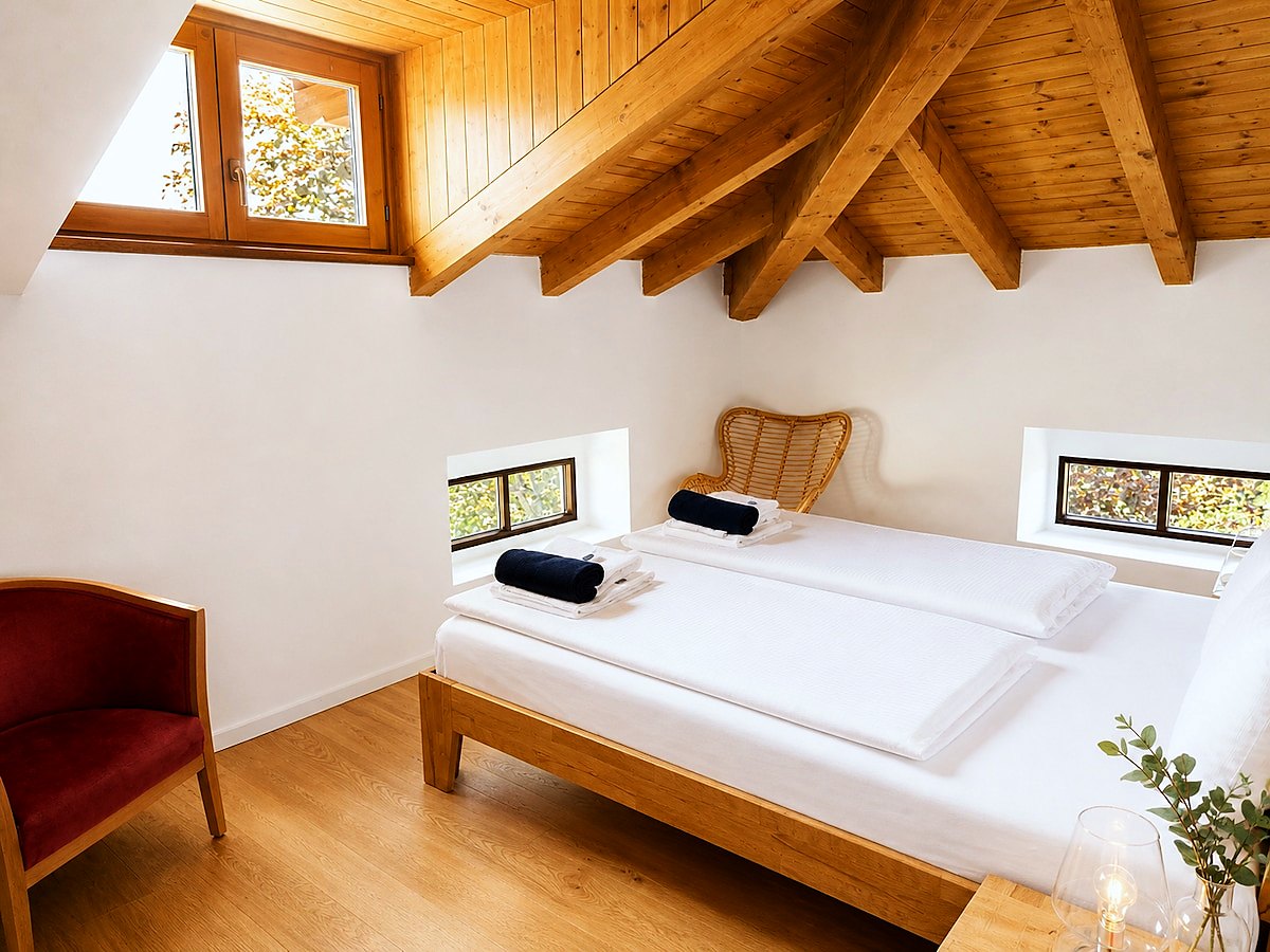 Attic Escape – holiday apartment in Brezzo di Bedero on Lake Maggiore