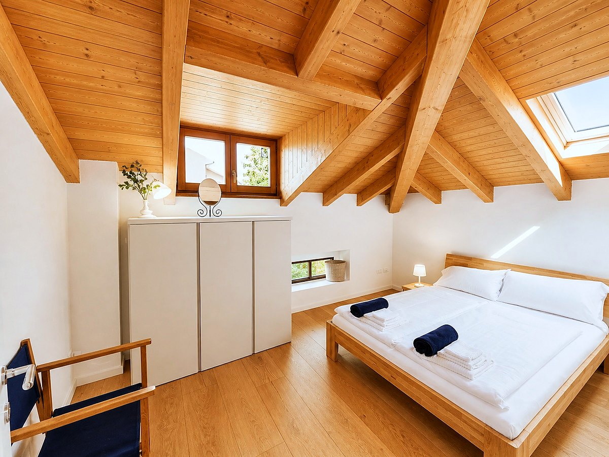 Attic Escape – holiday apartment in Brezzo di Bedero on Lake Maggiore